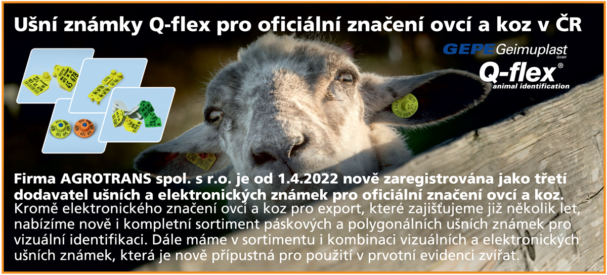 Ušní známky Q-flex německého výrobce GEPE